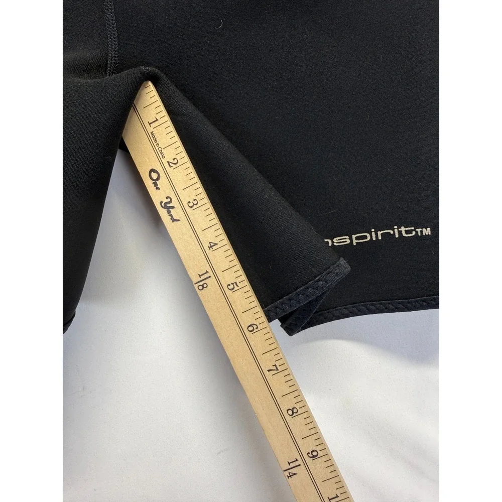 Prospirit Neoprene Shorts Unisex M Black Moisture Wicking Quick Dry Side‎ Zip